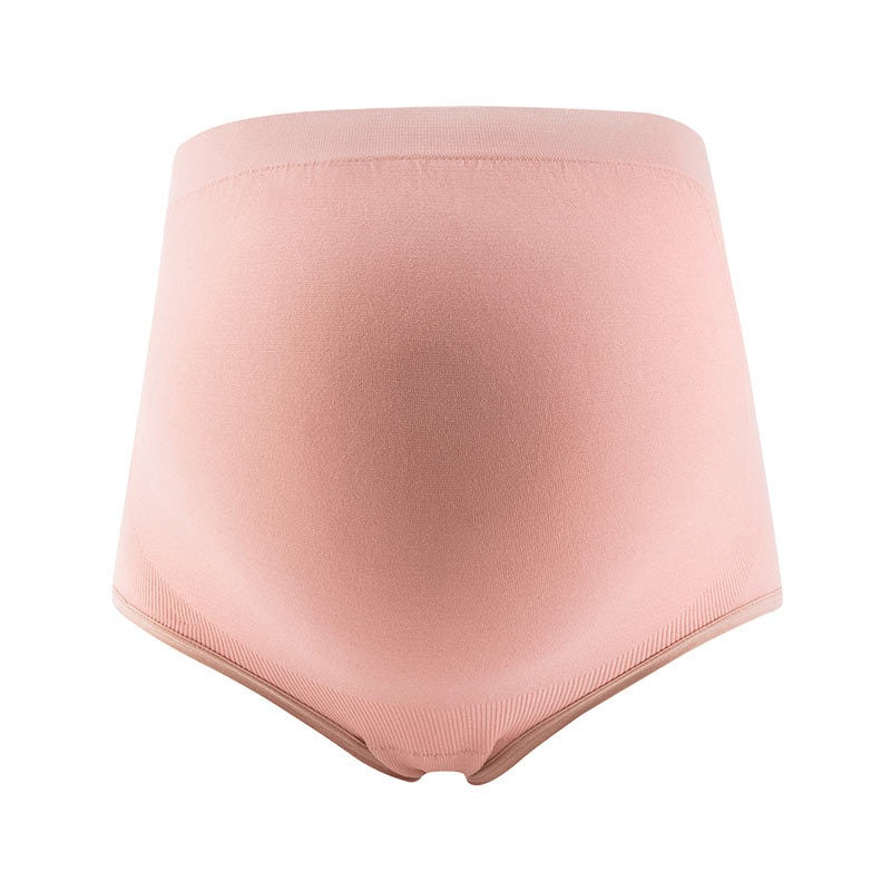 ChicPack™ seamless maternity underwear over-bump panel detail close-up