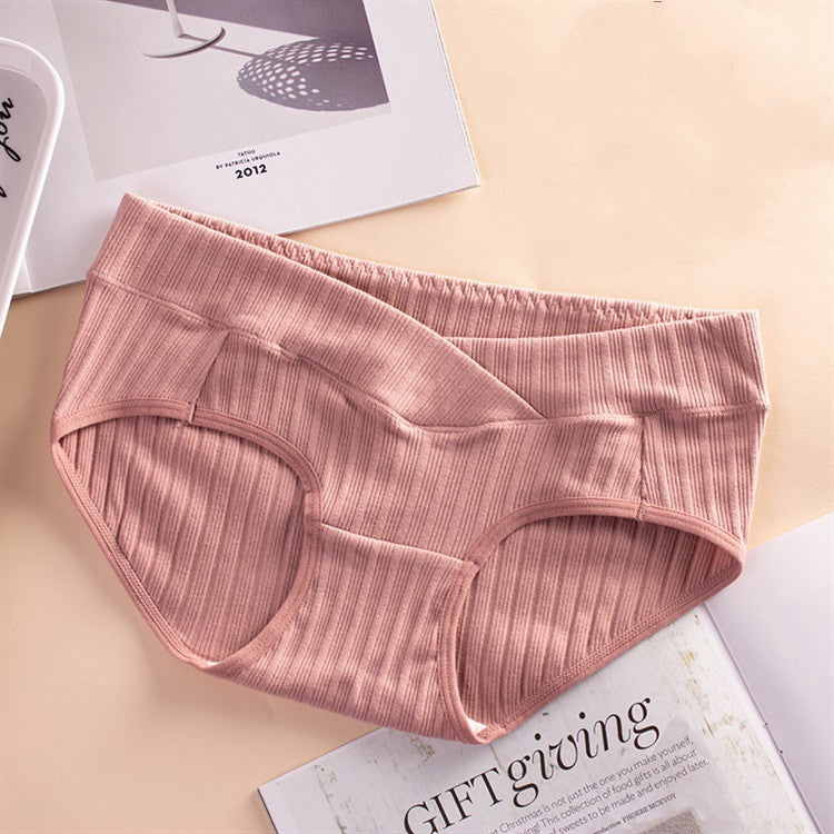 ChicBump™ maternity underwear side view showing full coverage