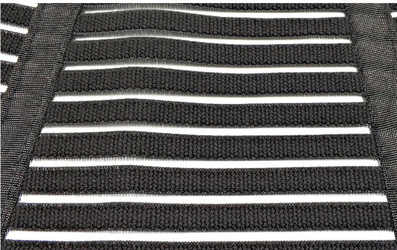 ChicWaist™ velcro adjustment detail, close-up