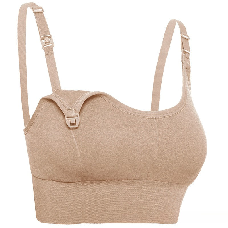 ChicPush™ push-up nursing bra back view, smooth band