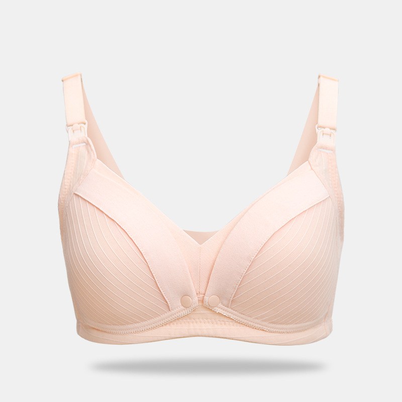 ChicSoft™ wire-free nursing bra fabric texture close-up