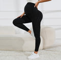ChicFlex™ over-bump leggings stitching detail close-up