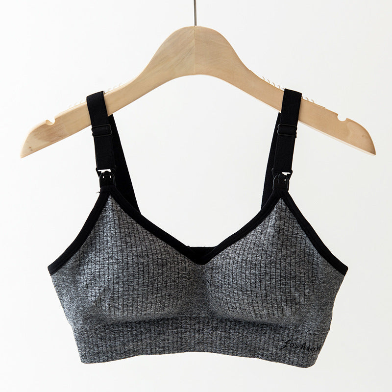 ChicFeed™ seamless nursing bra side view, soft band