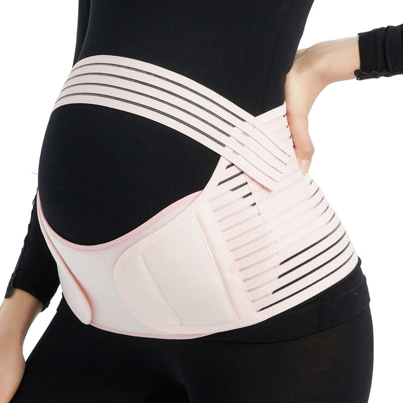 ChicBelly™ 3-in-1 belt in white — postnatal recovery wrap view